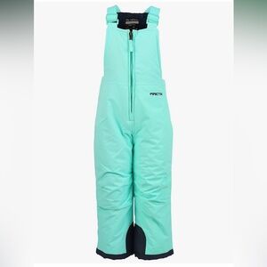 Arctix Toddler 3T Mint Green Snow Bibs, Snowpants Overalls, Pet Free Smoke Free